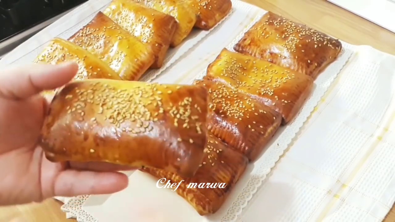 مملحات الشوصون الايطالية ❤ بدون زبدة ولا بيض و لا حليب 300 غ فرينة تقطع 11 حبة 😱 شيف مروى