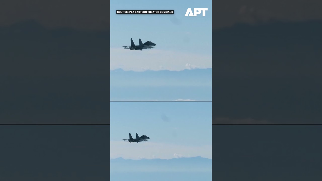 China Releases First Footage of Taiwan Military Drills Showing Warships, Jets & Live-Fire Exercises
