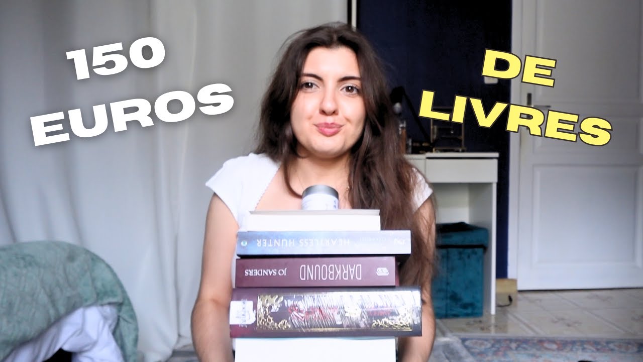 J'achète pour 150€ de livres : book haul, pal, lecture en cours and more ! A DAY IN MY LIFE