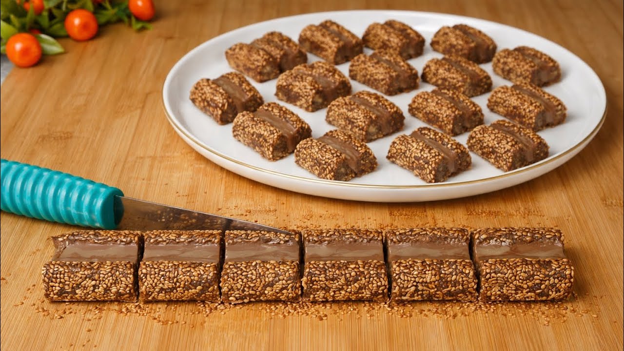 Sadece 2 malzemeli ramazan ikramlık o kadar lezzetli ve kolay hurma bar