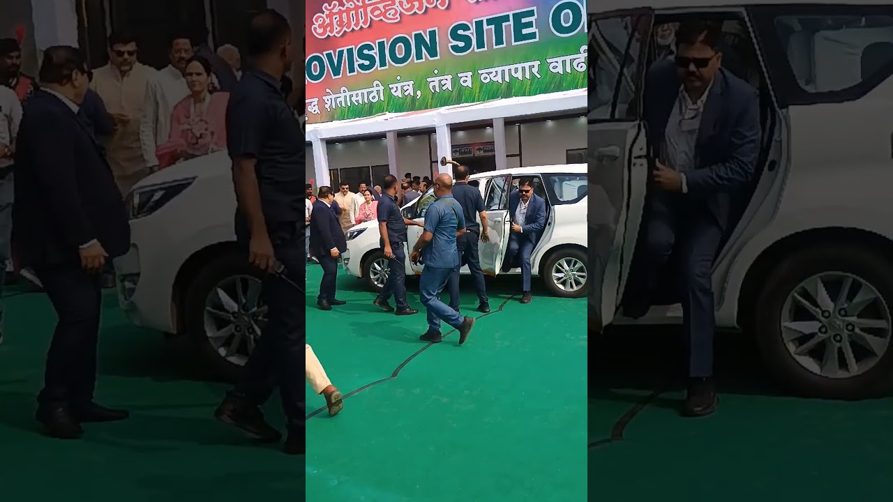 Royal entry of Dr. Mohan Yadav Current Chief Minister of Madhya Pradesh #cm #mp #mohanyadav #news