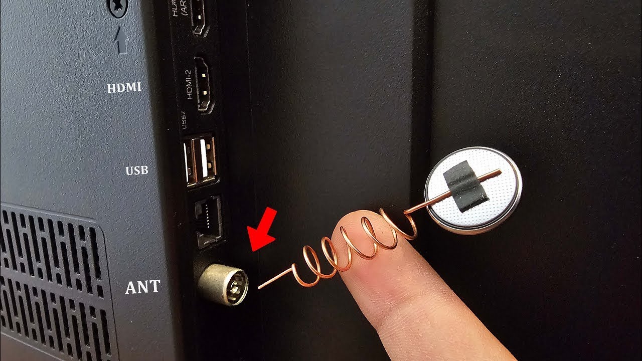Legen Sie eine Münzbatterie in den Fernseher ein und alle Kanäle der Welt werden freigeschaltet!