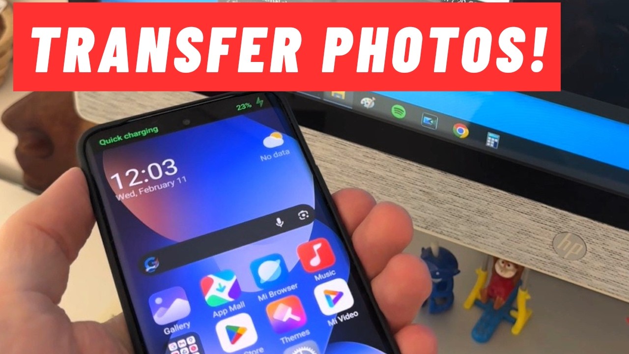 How to Copy (Transfer) Photos, Videos, Files from Xiaomi Redmi Note 15 to PC