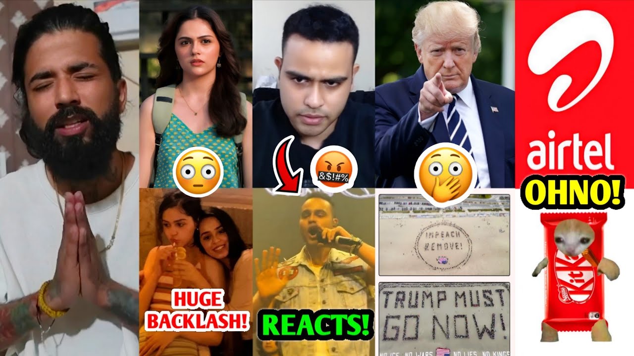 They Got DESTROYED...HUGE Mistake 💀| Aneet Padda CONTROVERSY, Arpit Bala, Uk07 Rider, Trump, Airtel