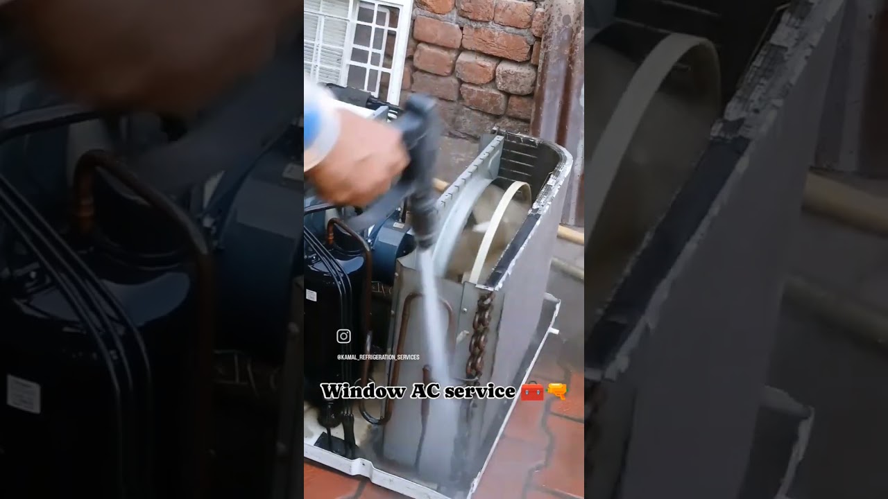 window AC service 🧰🔫