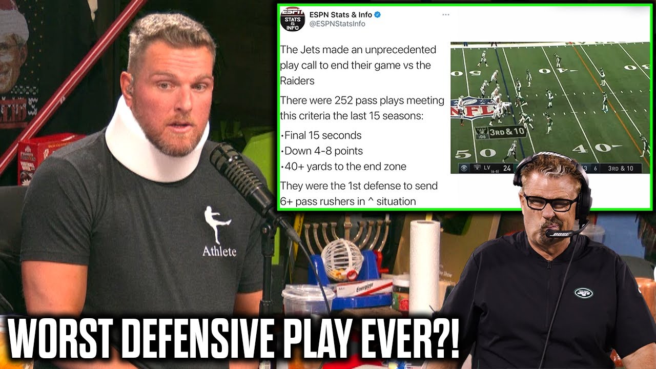 Pat McAfee Reacts To Jets Firing Gregg Williams After 