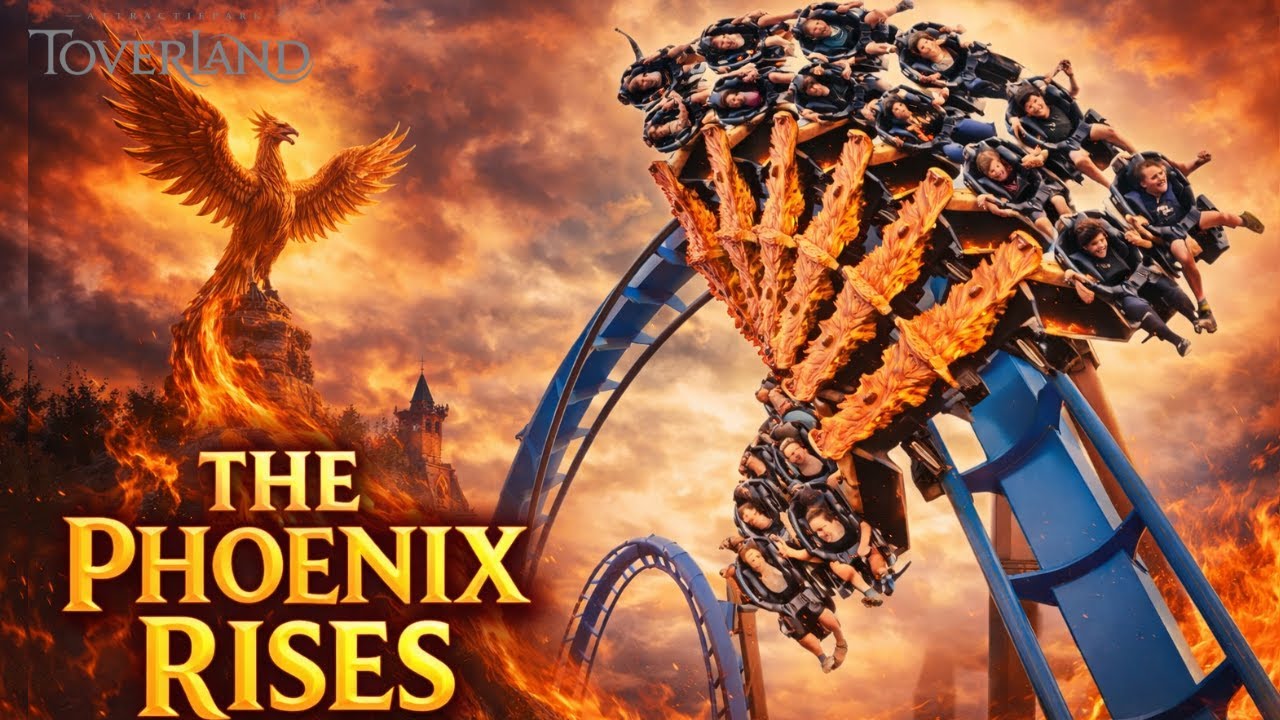 Fēnix at Toverland | This Wing Coaster FLIES Like No Other! Full Ride & Review