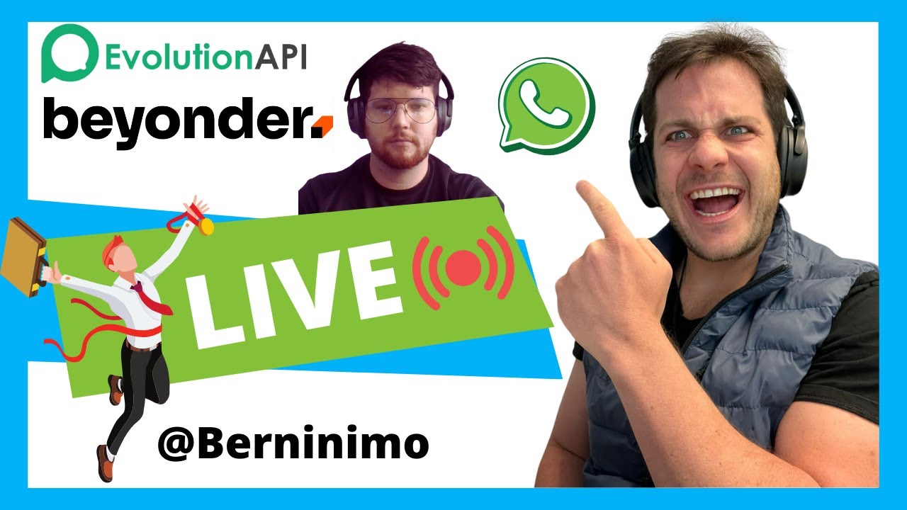 Live 🔴  Evolution API | Berninimo SaaS