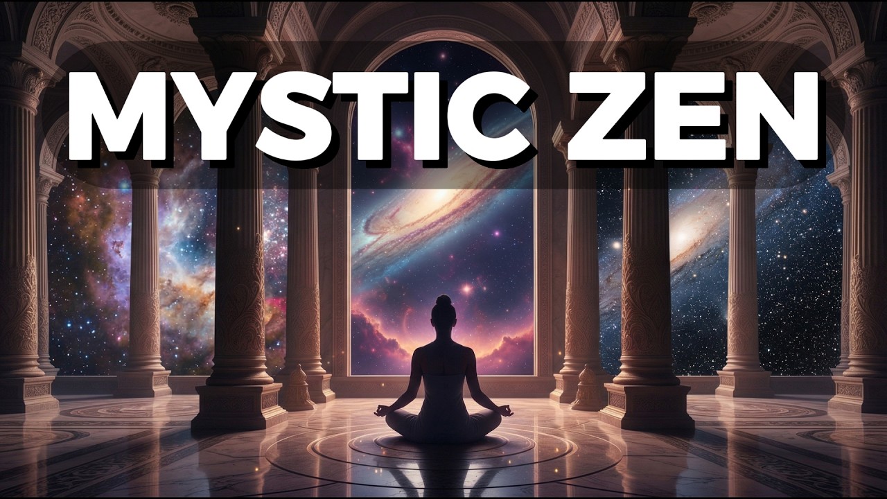 432Hz Cosmic Temple: Tibetan Singing Bowl & Deep Space Meditation for Anxiety, Chakra | Pure Flow