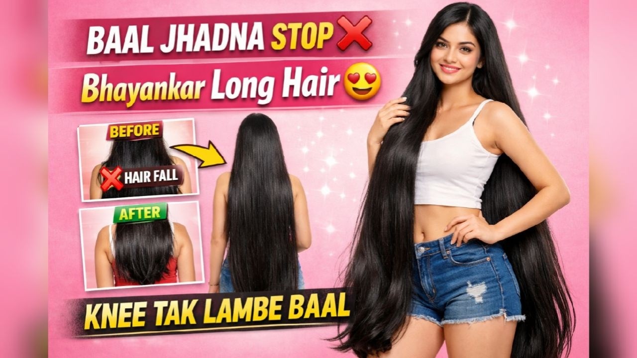 Sirf 1 Step Me Hair Transformation 😍 | Baal Honge LAMBE, GHANE & Strong