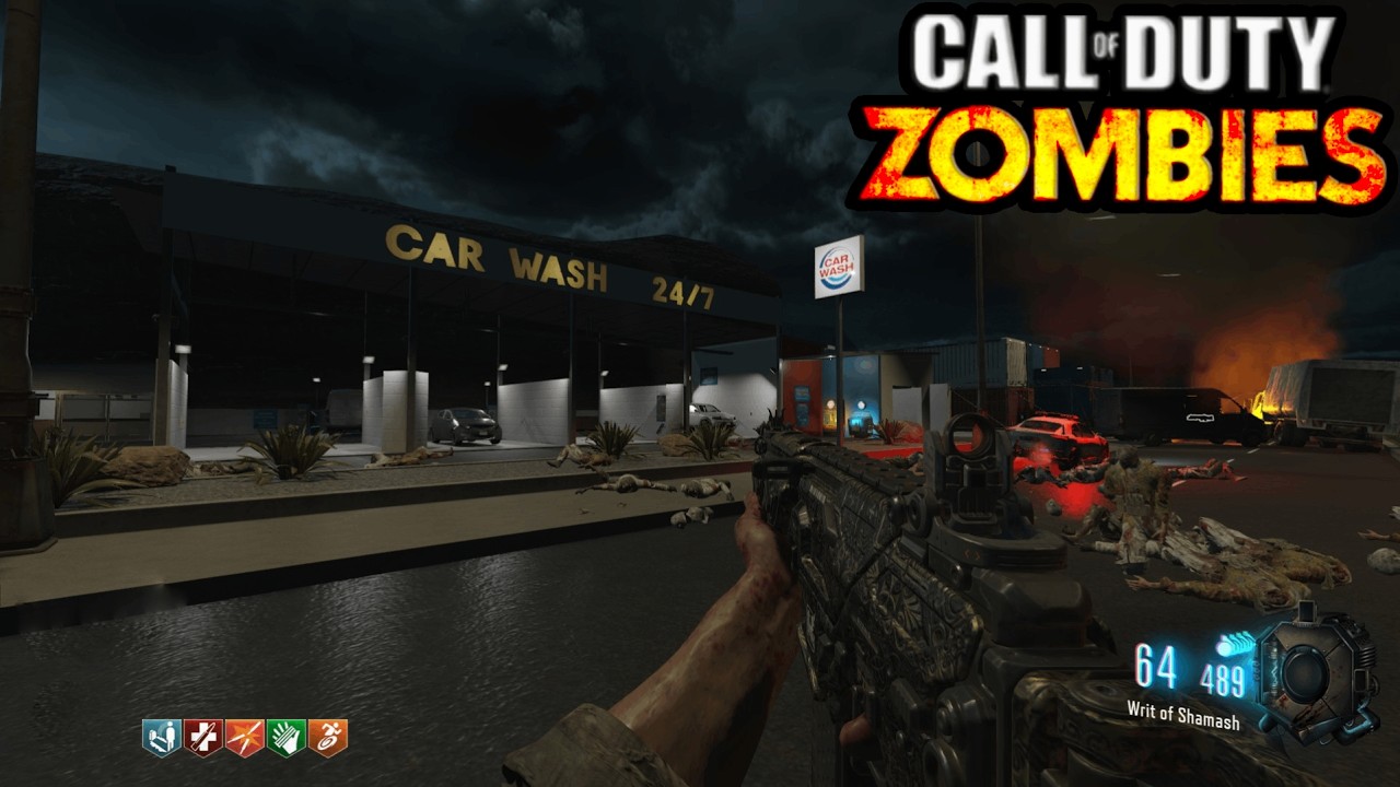 Why Is Brutus At The Car Wash? RUN AWAY! (Black Ops 3)