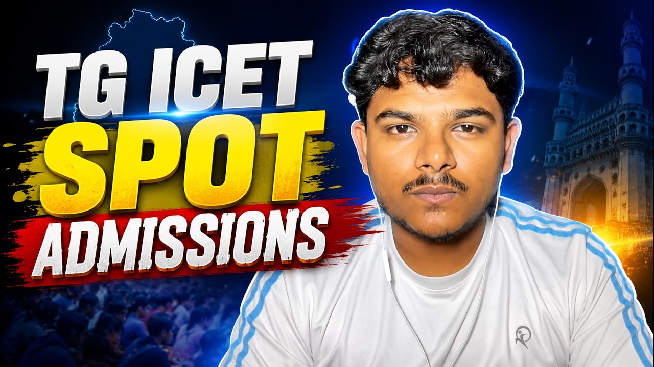 Everything you should know about  TGICET SPOT ADMISSIONS!!