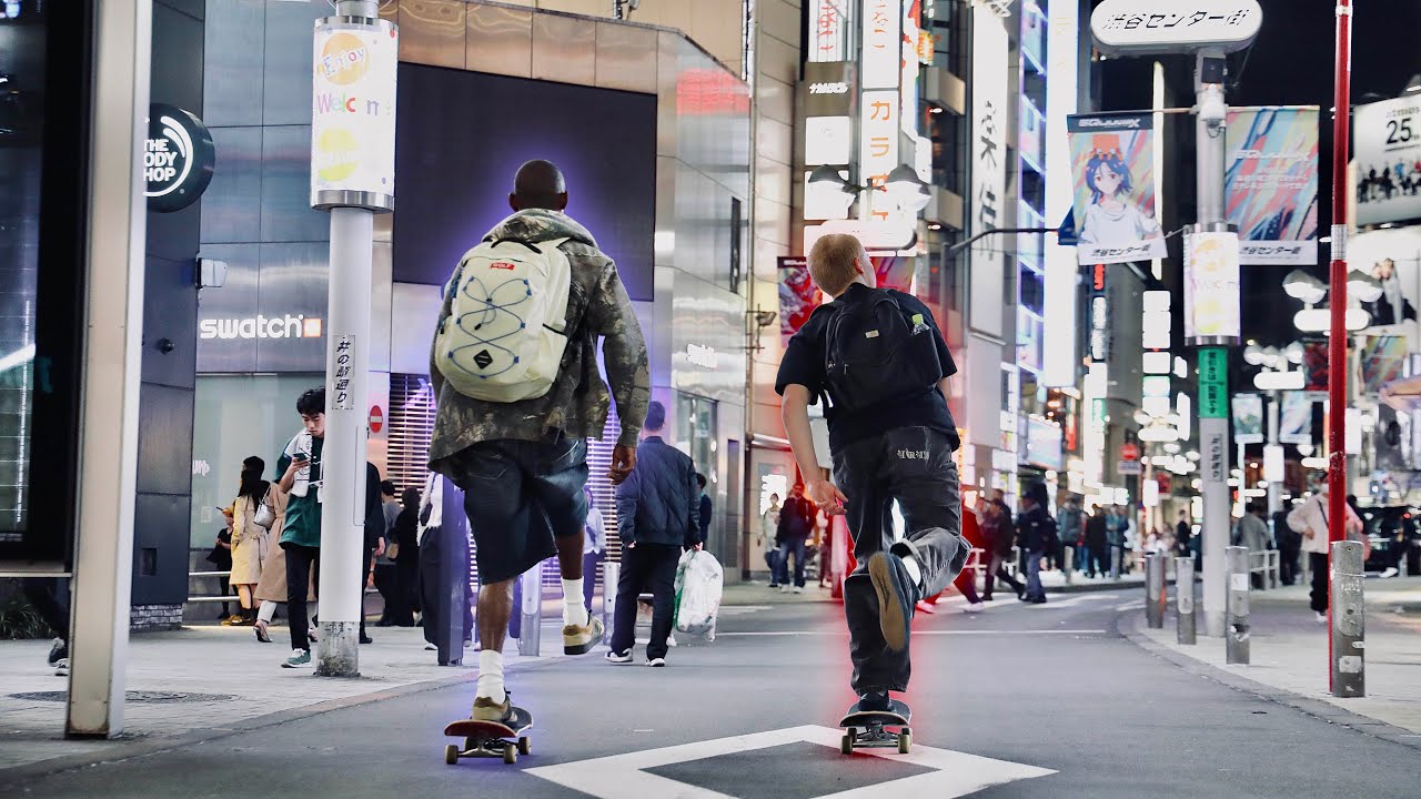 SHIBUYA NIGHT SKATE LIFE