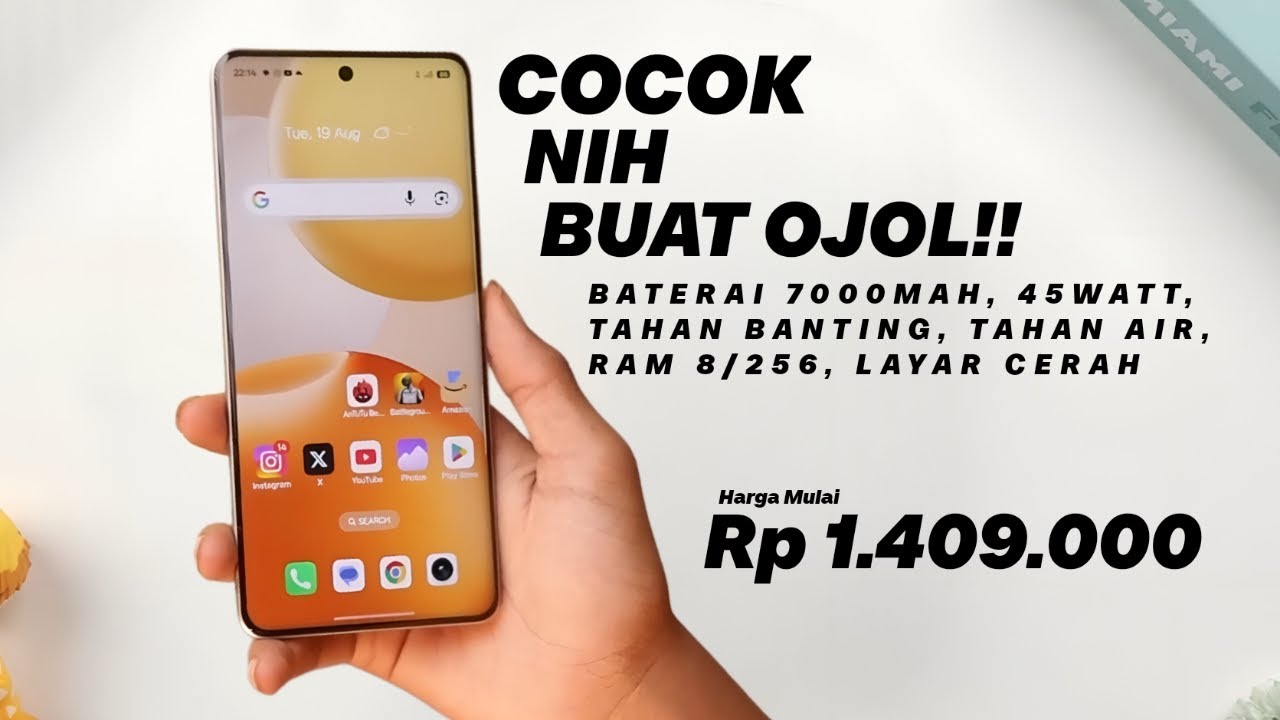 MENDING INI TANGGUH, RAM 8/256 GB, 7000MAH -  HP BATERAI BESAR 1 JUTAAN DI JANUARI 2026