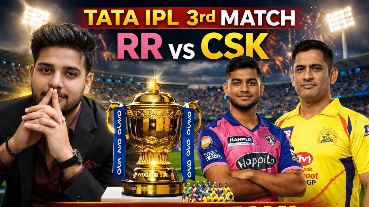 RR vs CSK Dream11 Prediction | RR vs CSK Dream11 TeamToday | RR vs CSK Fantasy Team IPL 2026🔥