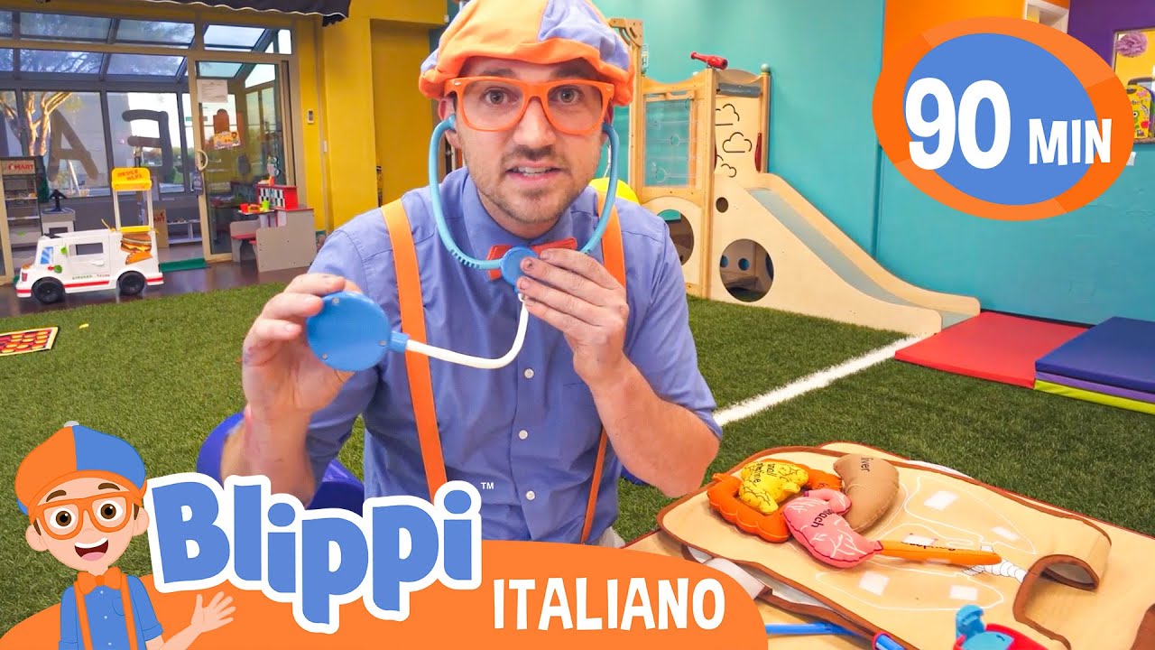 Parco giochi al coperto Whiz Kidz | Blippi | Moonbug Kids - Cartoni Animati