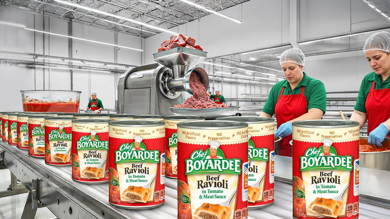 Как это сделано: шеф-повар Боярди, суп Кэмпбелла, чили Hormel