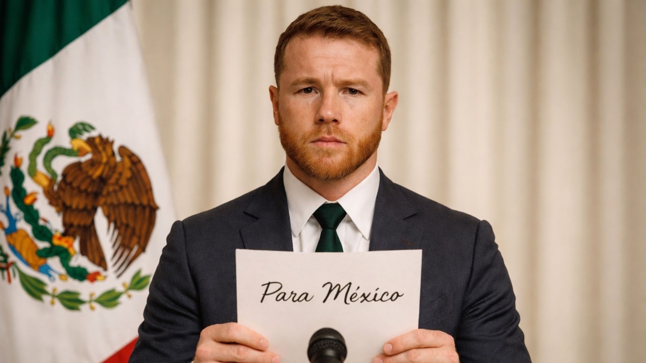 DOLOR NACIONAL: CANELO SE DESPIDE DE MÉXICO CON UNA CARTA QUE NADIE ESPERABA