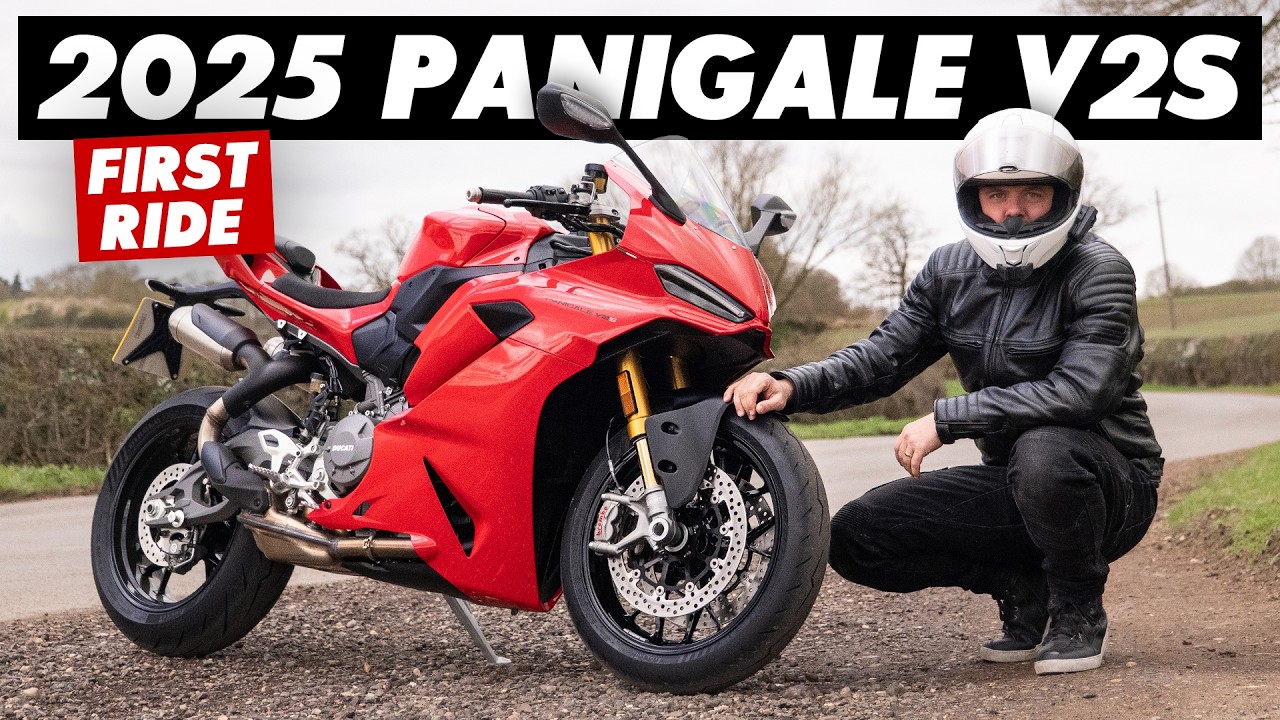 2025 Ducati Panigale V2S First Ride: Sports Bike Perfection?