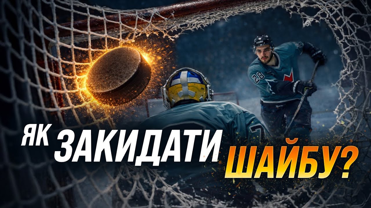 ЯК ЗАКИДАТИ ШАЙБУ? ТОП НАЙКРАЩИХ ВПРАВ!