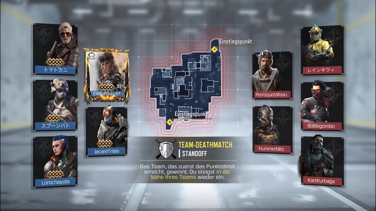 ✨💣✨Call of Duty mobile „Standoff “ Team Deathmatch, ✨🥇1st.✨💥LEGENDÄRY💥🌟 Season 6/🩸KN 44Warbreaker👊