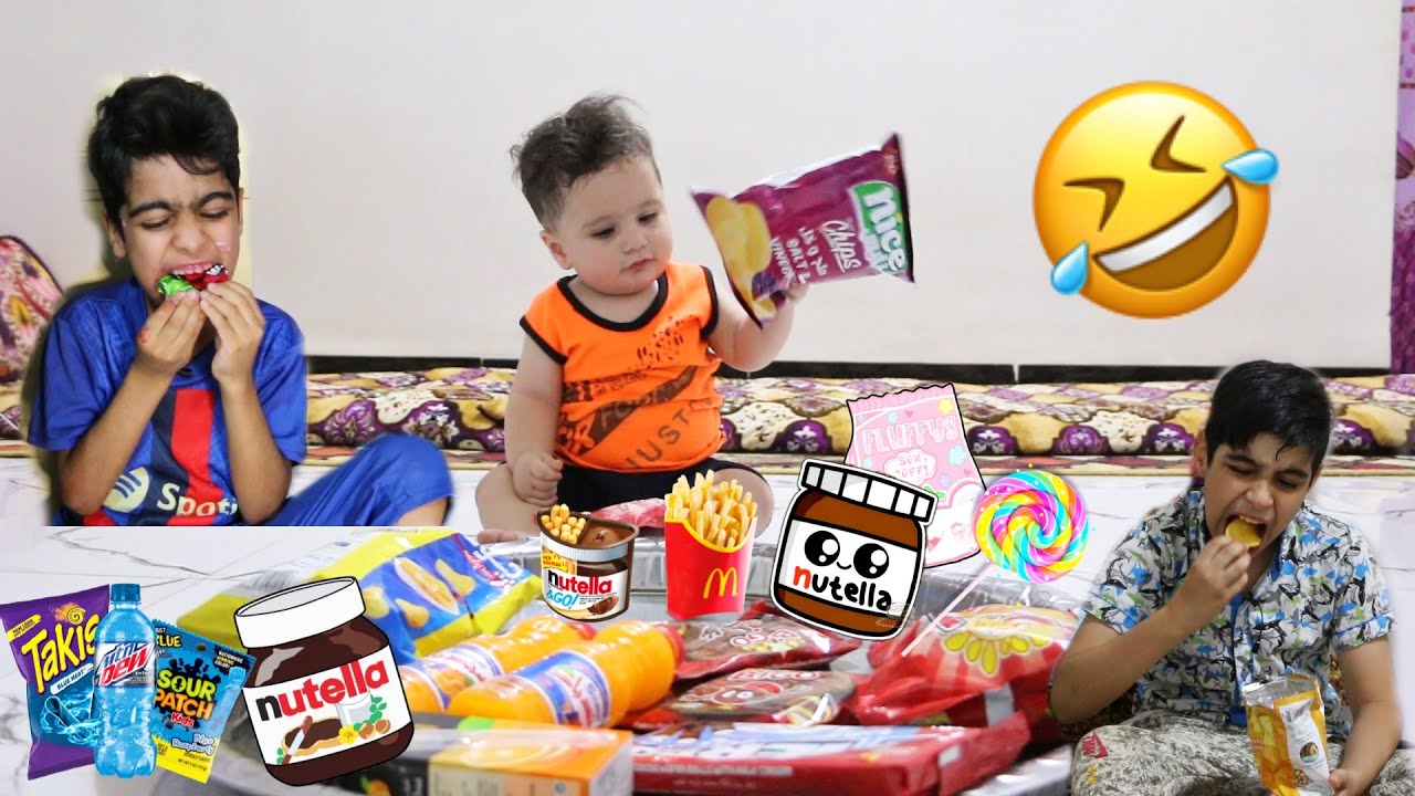 #فلم خباثه اخوي الصغير😂خلص الاكل مالتنه!! شوفو شصار بالاخير