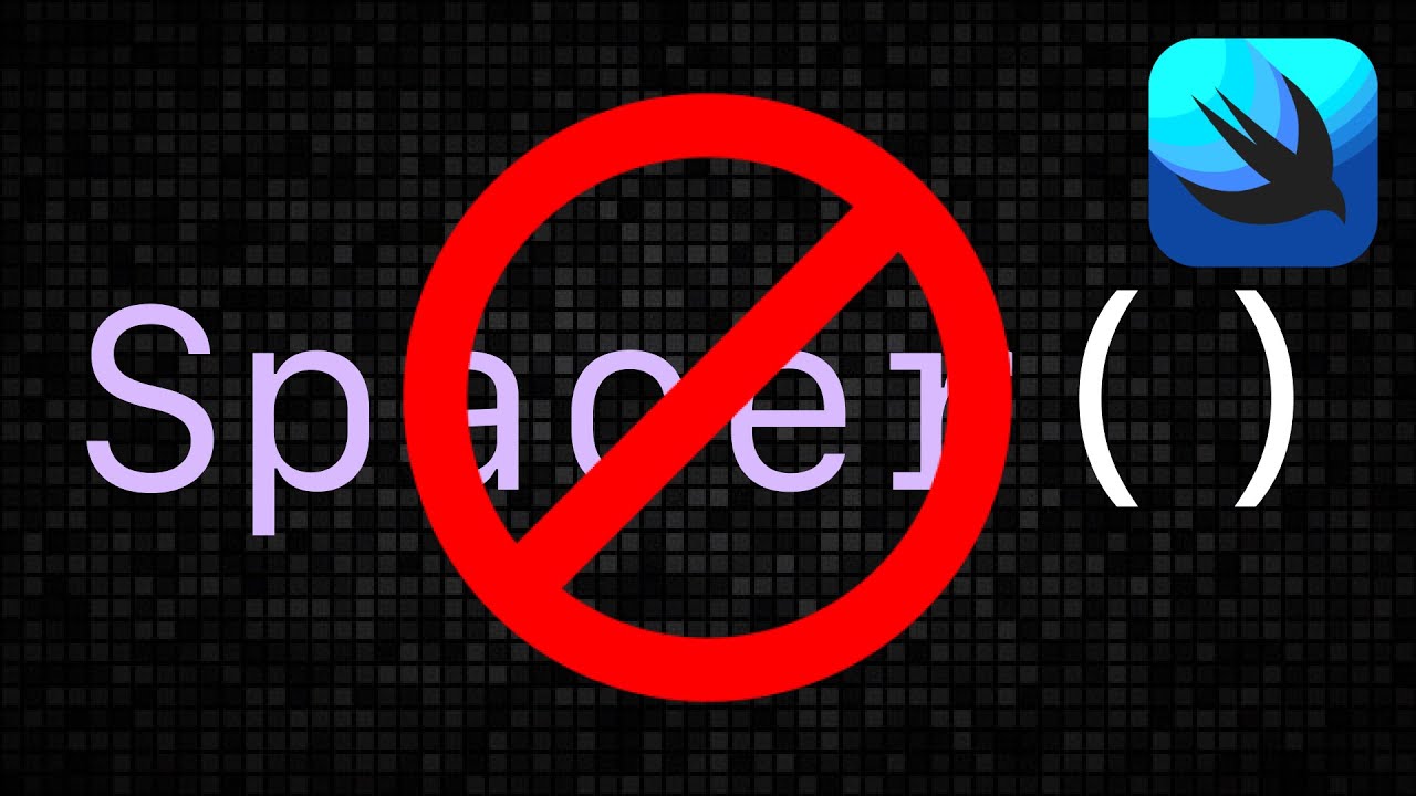 Stop using Spacer() in SwiftUI
