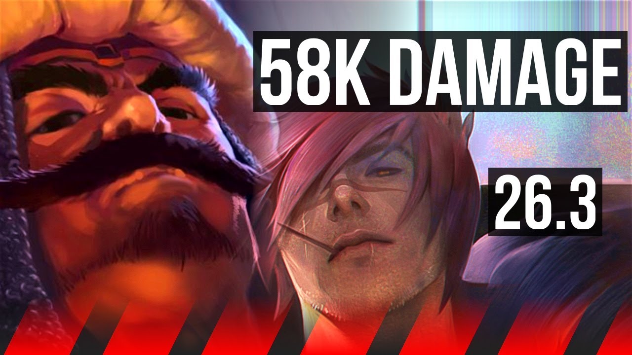 TRYNDAMERE vs SETT (TOP) | 58K damage, 8k gold comeback | EUW Diamond | 26.3