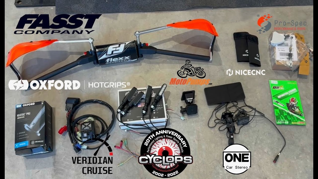 Massive 390 Adventure Bar Build: Veridian Cruise, Heated Grips, Flexx Bars, Cyclops Signals, Carplay