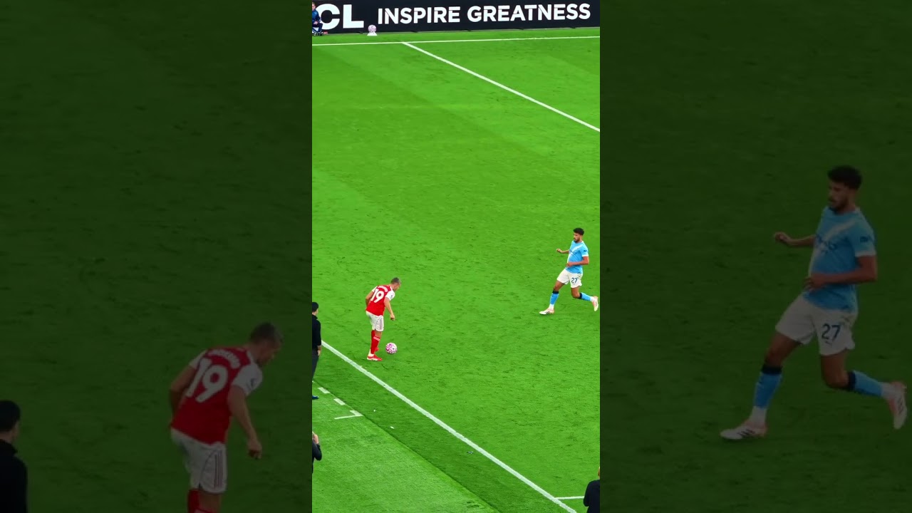 LEANDRO TROSSARD GLIDING AGAINST MANCHESTER CITY 😮&zwj;💨