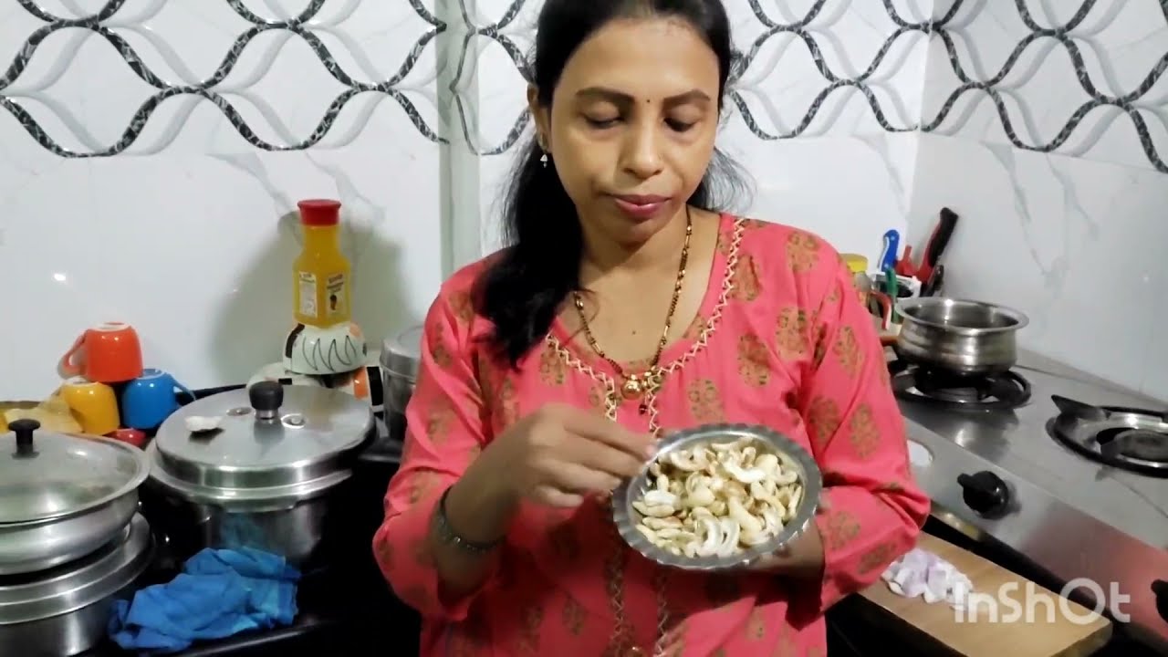 kajuchi usal recipe/Marathi recipe