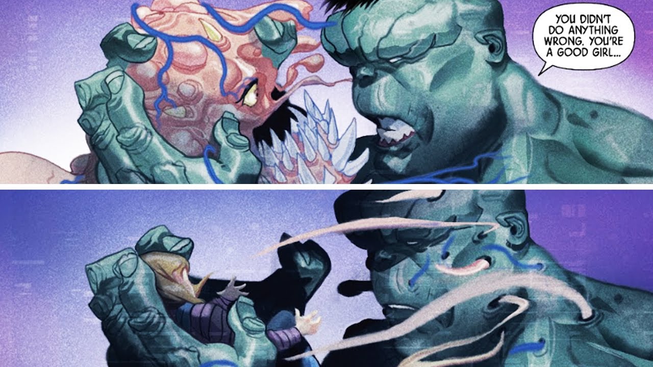 Hulk Finds a Gamma-Mutated Girl—and Goes on a Rampage