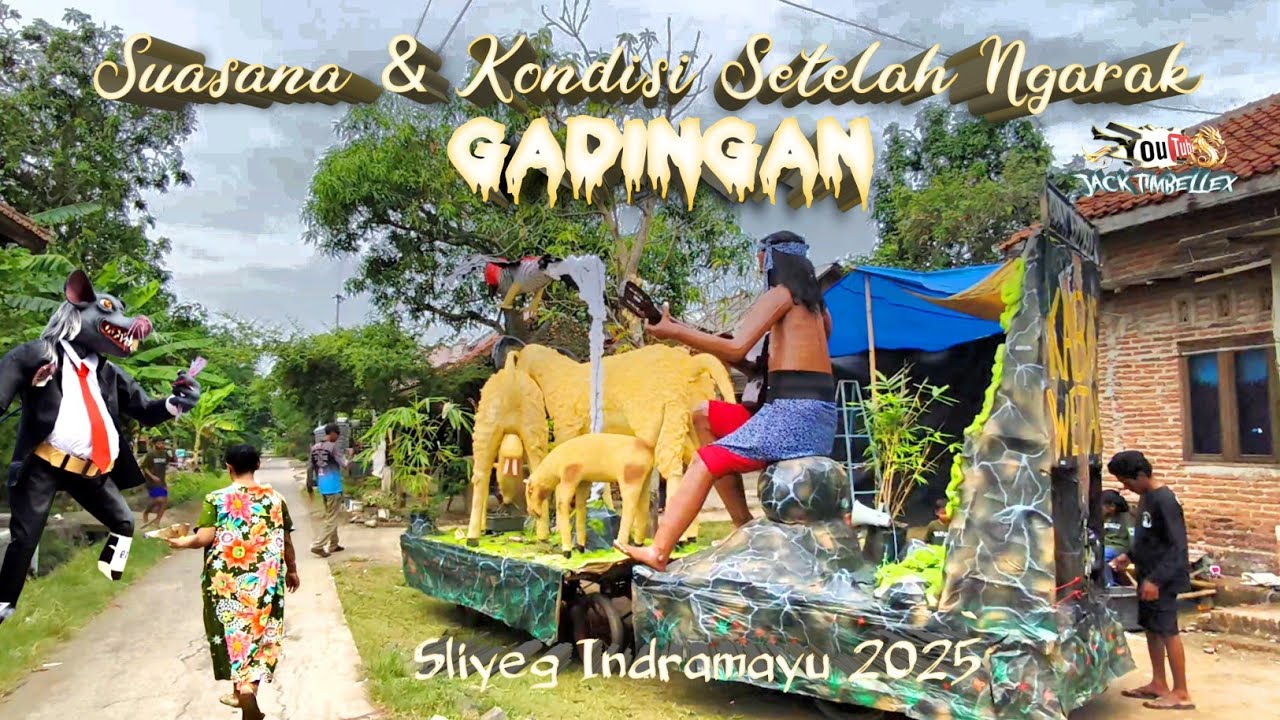 Suasana Dan Kondisi Setelah Arak Arakan Gadingan 2025