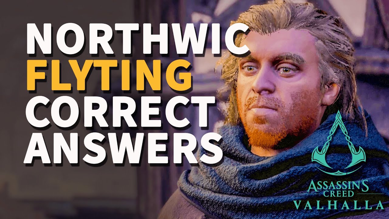 Northwic Flyting correct answers Assassin's Creed Valhalla East Anglia Mystery