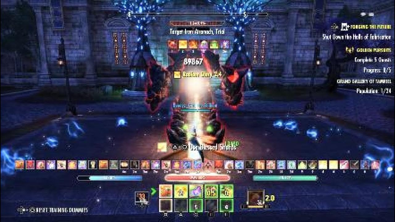 Eso parse U48 Herald/Assasination/Dawn's Wrath 129,518.6