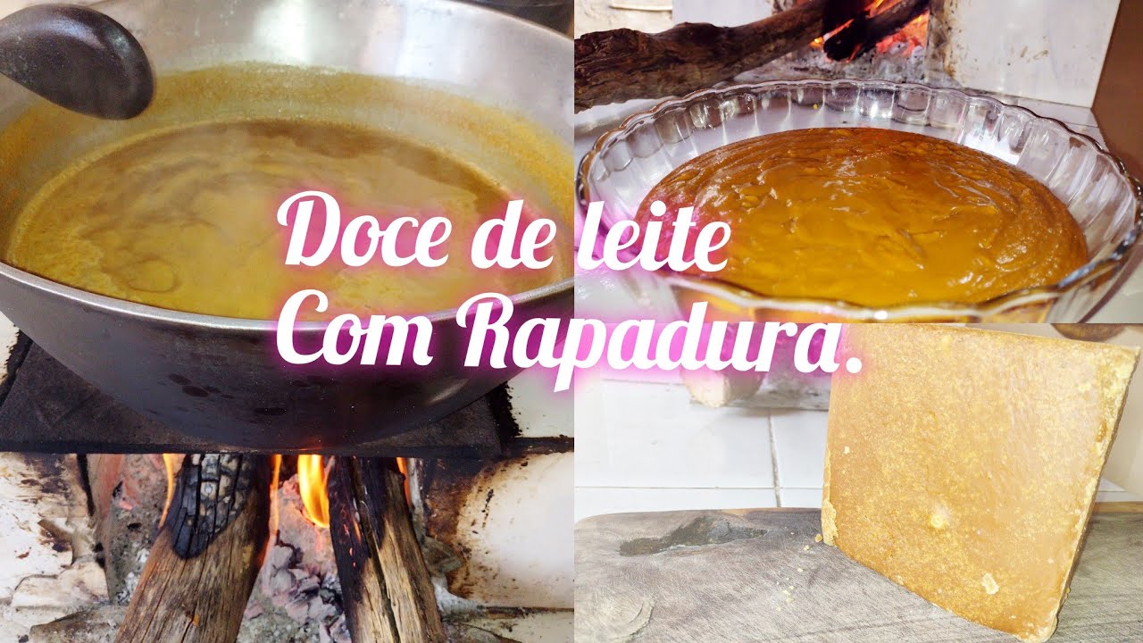 Doce de Leite Feito Com  Rapadura/O Melhor Do Norte De Minas Gerais.