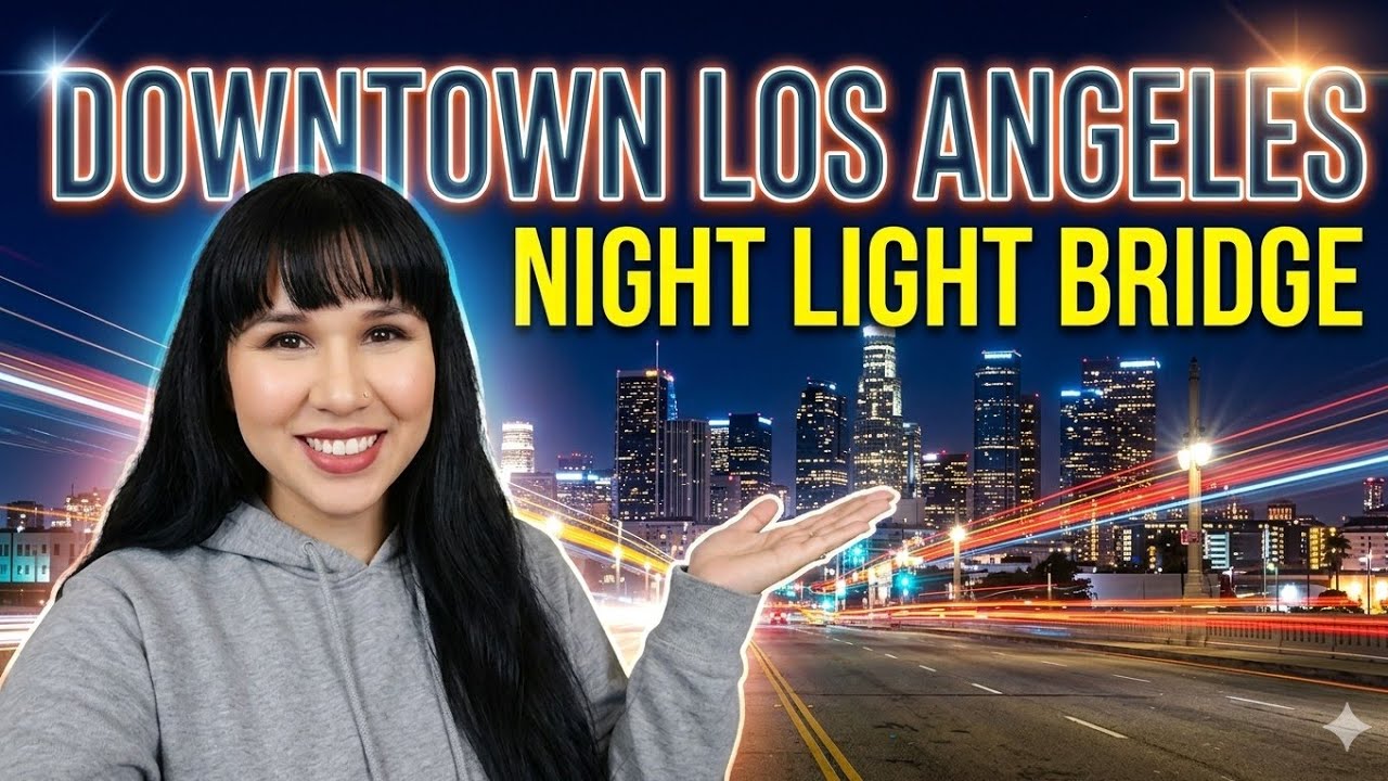 Dtla Night Light Bridges 🌃