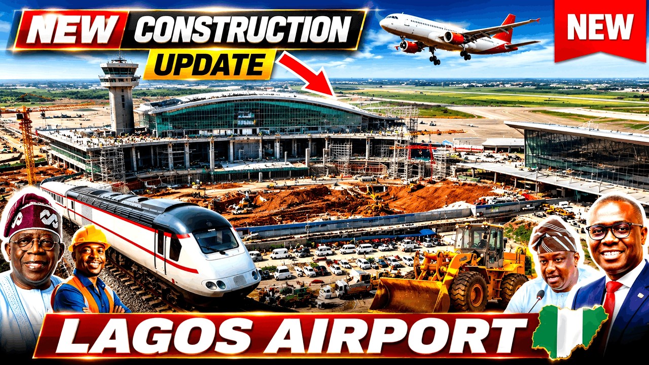 Progress Updates! See Inside The New Lagos Nigerian Airport Terminal! Lekki Airport Update