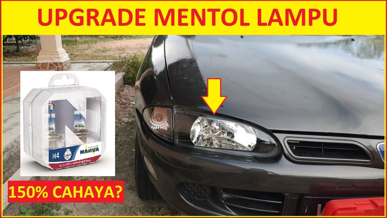 Masalah Lampu tak Terang Dan Kabur | Tukar Mentol Power Dari NARVA | RANGE POWER 150