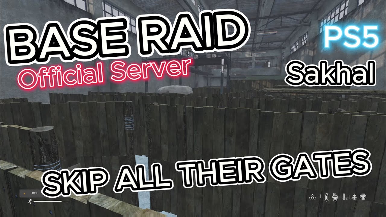 Sakhal Base Raid on official Server | We skipped all their Gates | DayZ