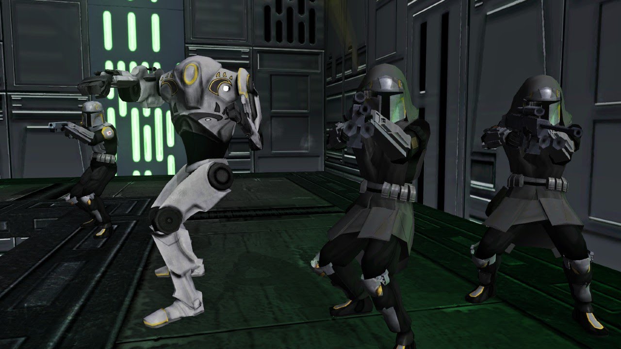Mandalorians Attack on Death Star - Star Wars Battlefront 2 NPC Cinematic Battle