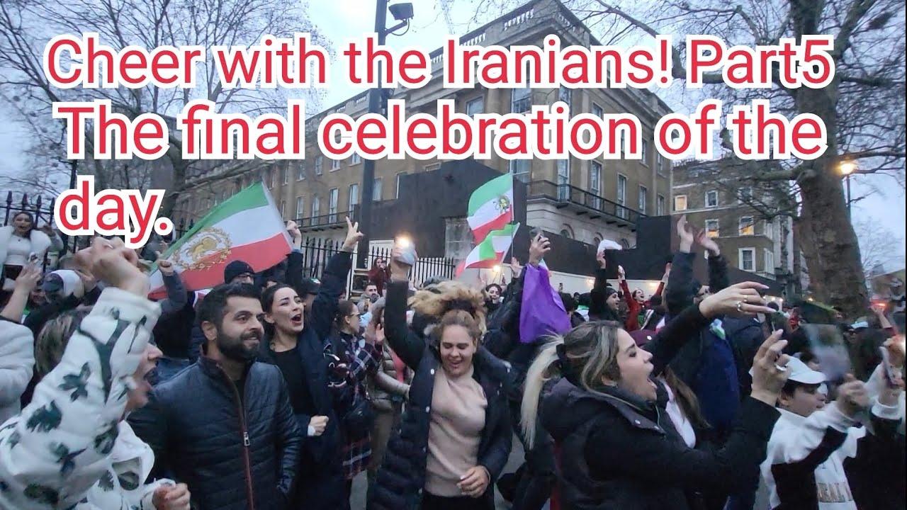1844)Cheer with the Iranians! Part5The final celebration of the day.
