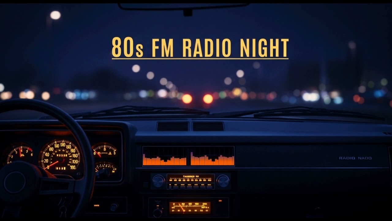 80s FM Radio Valentine Love Songs for Late Night Listening | 80s FM Radio Night Romantic Music