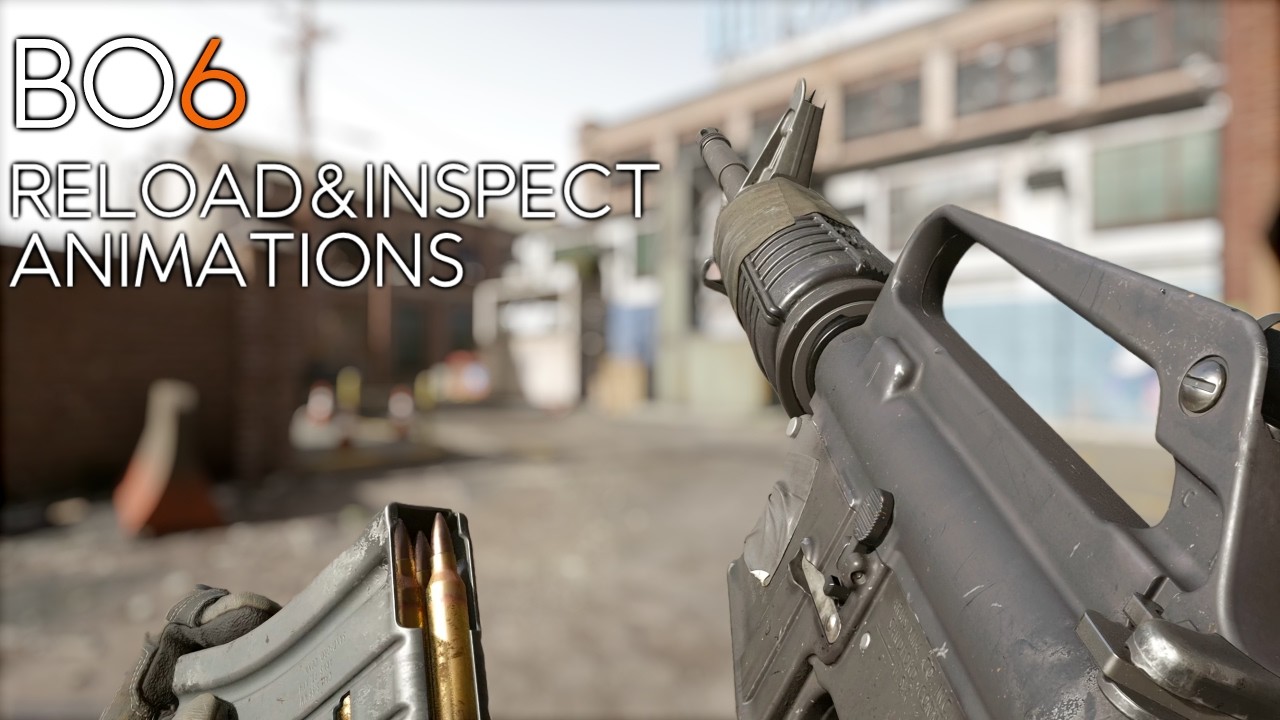 Call of Duty: Black Ops 6|Reload & inspect animations