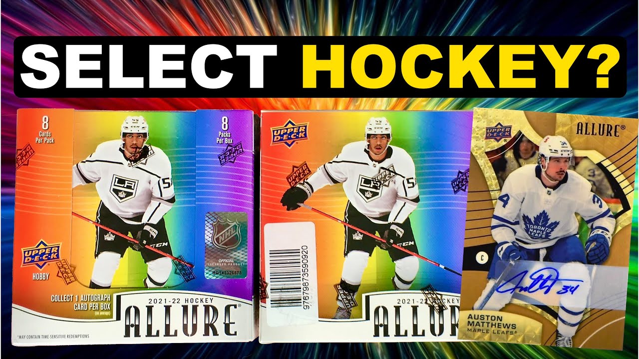 Opening 2 Boxes of 2021-22 Upper Deck Allure Hockey Hobby