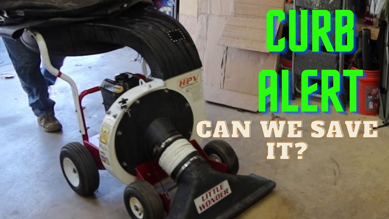 Curb Find Leaf Vac Won’t start - Can we save it?
