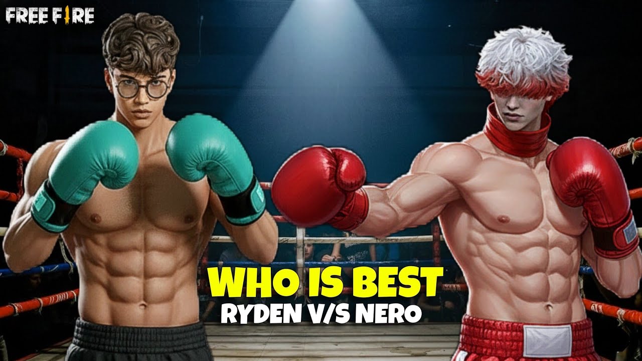 RYDEN VS NERO - WHO IS BEST ?  ||  FREE FIRE BEST ACTIVE CHARACTER