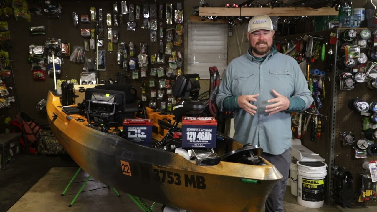 How to Choose a Kayak Fishing Battery Setup for Trolling Motor & Electronics