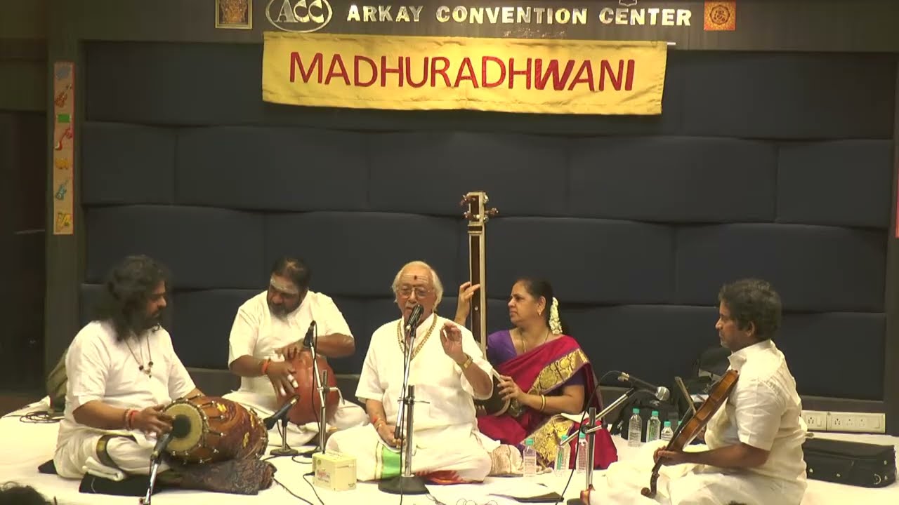 Madhuradhwani-Ekaikara Raga kriris(03) -Dr. T V Gopalakrishnan Vocal