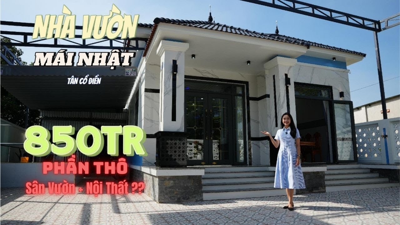 NHÀ MÁI NHẬT - LONG THÀNH VỚI NHỮNG ĐIỀU THÚ VỊ TỪ NỘI THẤT KẾT HỢP SÂN VƯỜN TUYỆT VỜI !!!